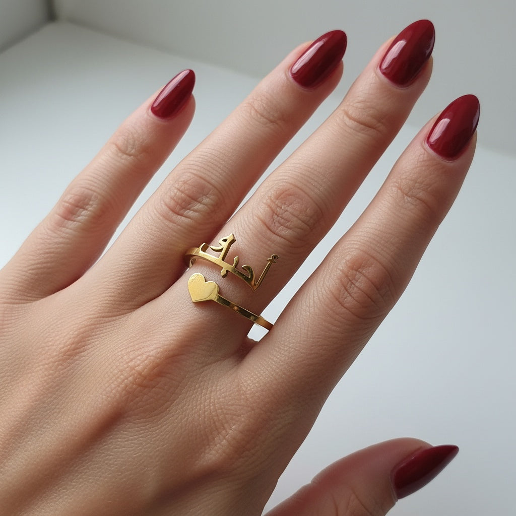 Aniq Enchanted Heart Ring