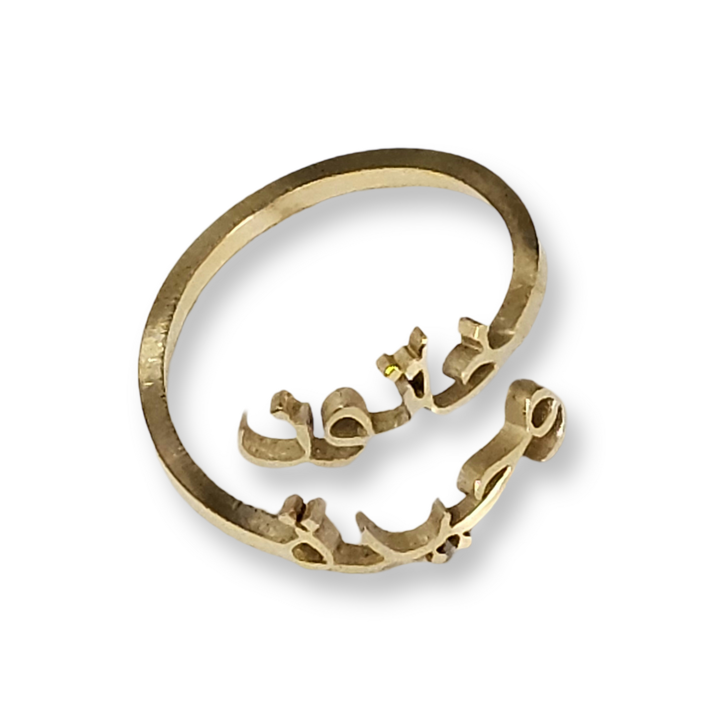 Aniq's Arabian Nights Dual Swirl Ring