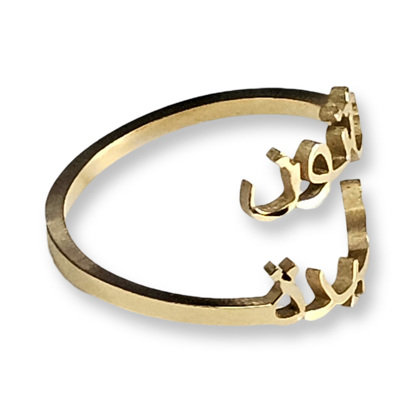 Aniq's Arabian Nights Dual Swirl Ring