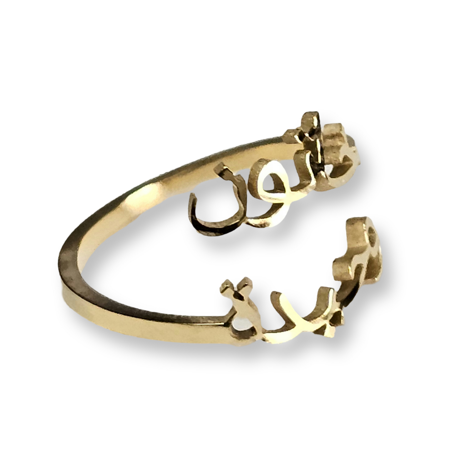 Aniq's Arabian Nights Dual Swirl Ring