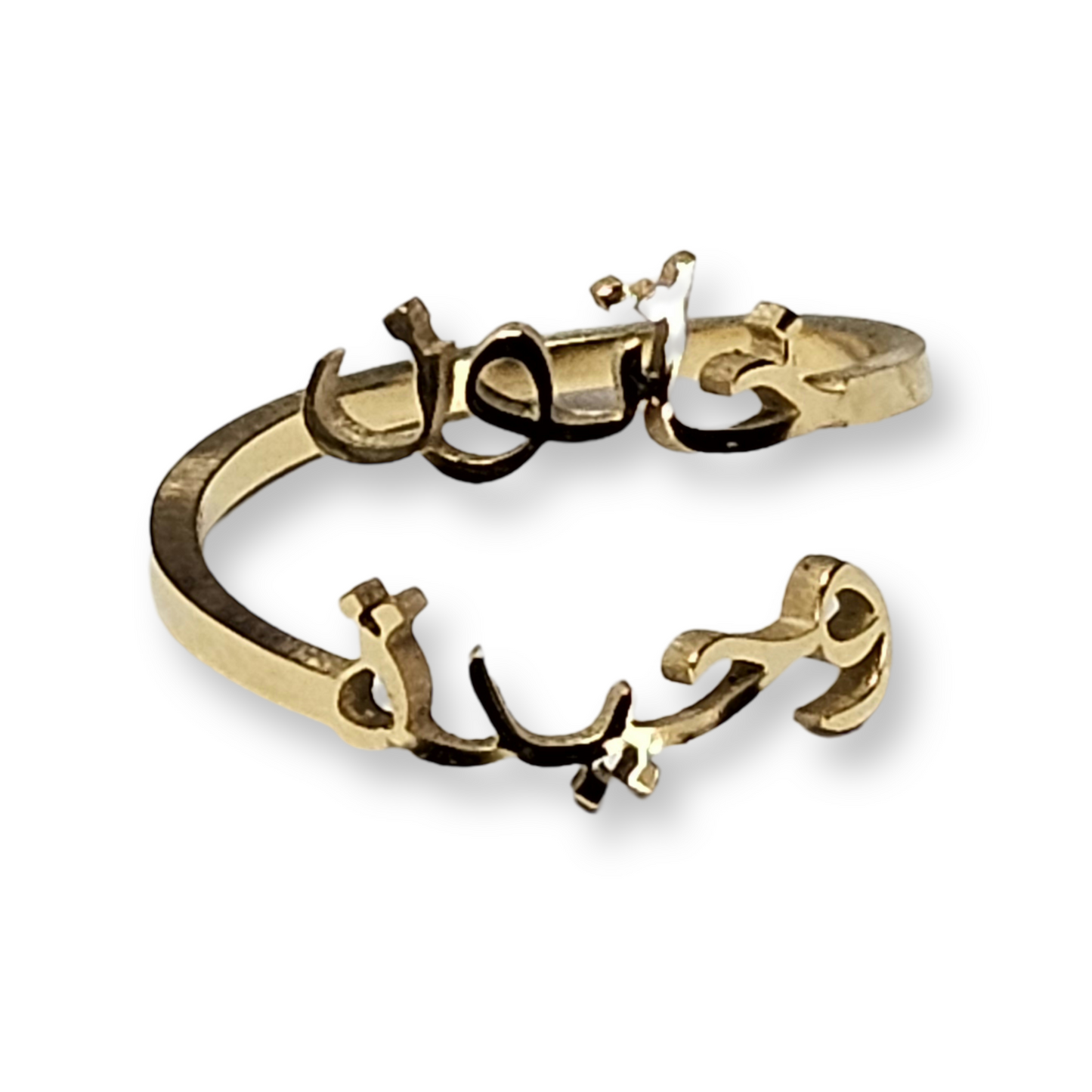 Aniq's Arabian Nights Dual Swirl Ring